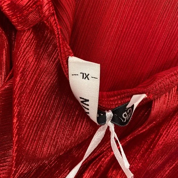 GRACE KARIN Blouse XL Shimmer Glitter Sparkly Poncho Party Top Blouse Low Back - Picture 11 of 15